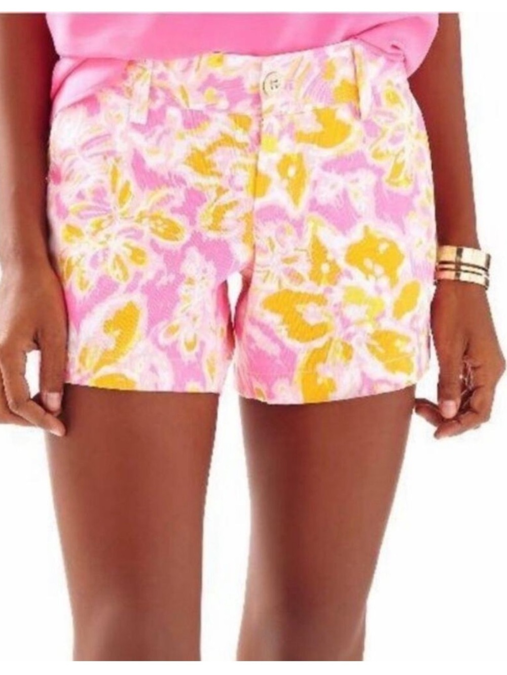 Lilly Pulitzer Callahan Short Royal Pink Ooh LaLa. Size 2.